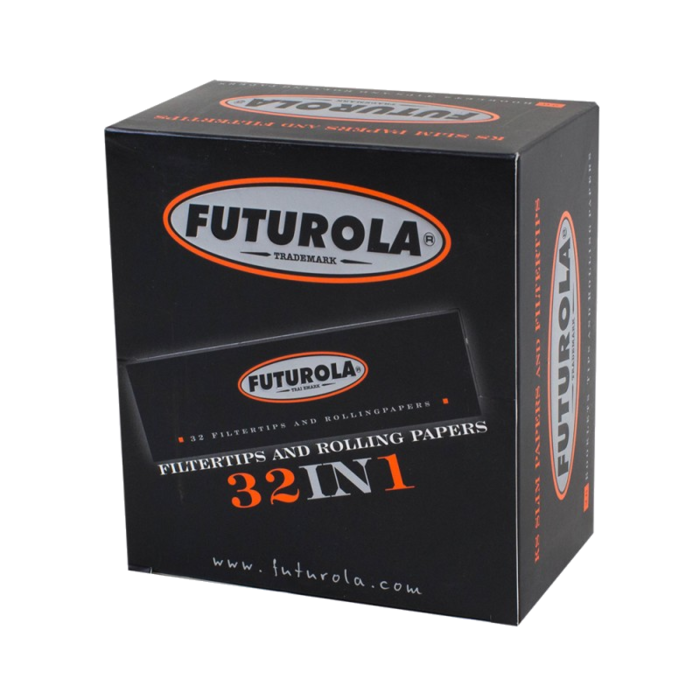 Futurola Futurola King Size Slim Orange | 2 in 1 - 26 pieces ~ Papers + Tips