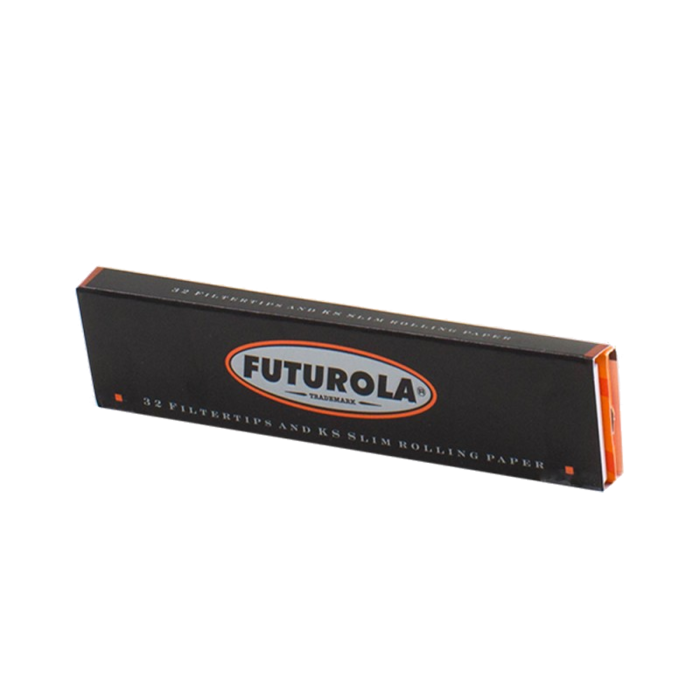 Futurola Futurola King Size Slim Orange | 2 in 1 - 26 pieces ~ Papers + Tips