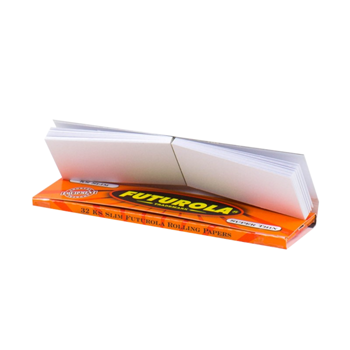 Futurola Futurola King Size Slim Orange | 2 in 1 - 26 pieces ~ Papers + Tips