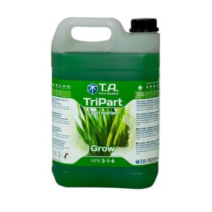 Terra Aquatica (T.A) ~ GHE Terra Aquatica - TriPart Grow ~ Groei Voeding