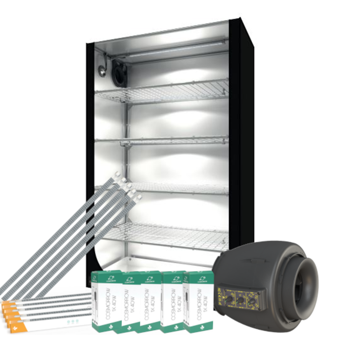 Secret Jardin Secret Jardin DP120GR - 120x60x190cm - Complete kweektent