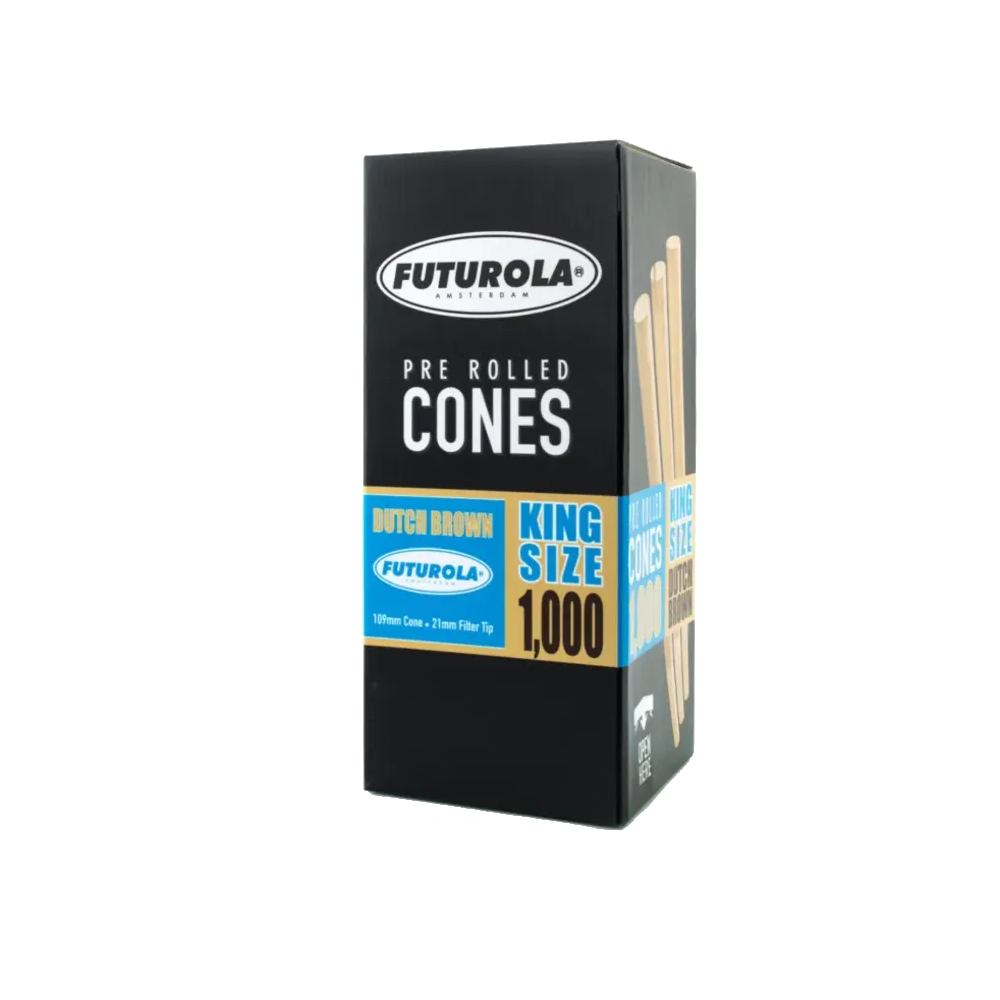 Futurola Futurola Dutch Brown pre rolled King Size 109/21 | 1000 stuks afbeelding