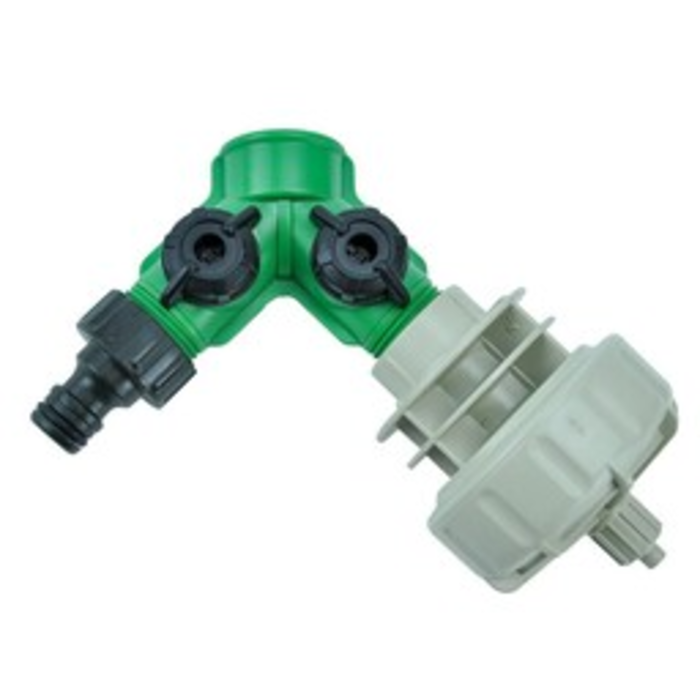 Blumat Blumat 2-Way Tap Connecter with Pressure Reducer