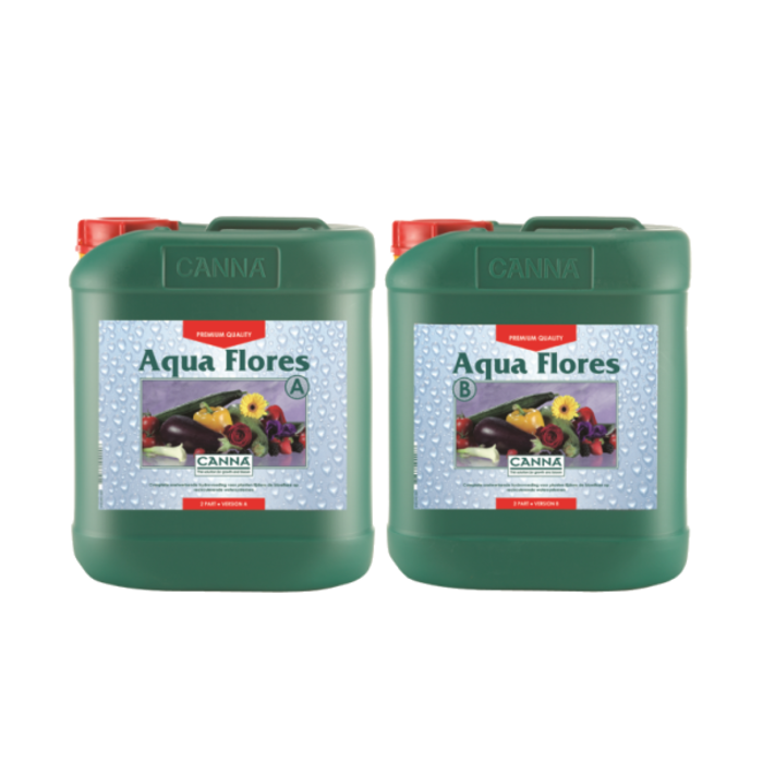 Canna Canna Aqua Flores A & B ~ Recirculating Hydro System Base Plant Nutrition