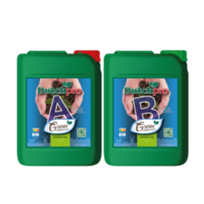 Dutch Pro Dutch Pro Hydro/Coco Groei A + B - Hard Water ~ Plantenvoeding