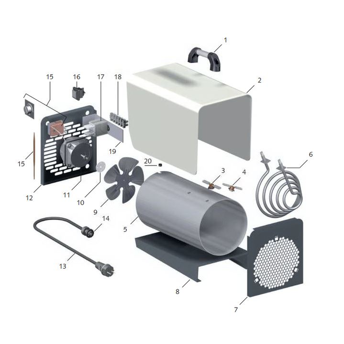 REMKO REMKO | ELECTRIC VENTILATION HEATER
