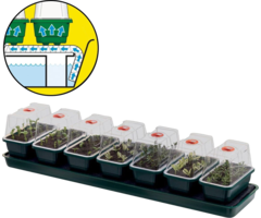 Garland Garland Super 7 Self Watering Propagator