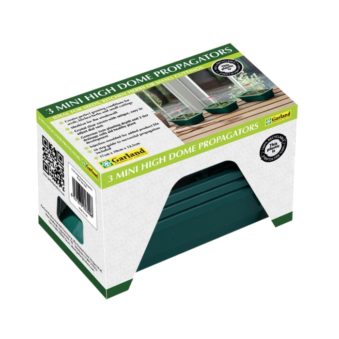 Garland Garland Mini High Dome Propagator Set | 17x10x12.5cm