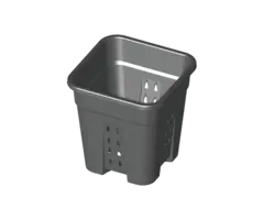 Pot square with holes