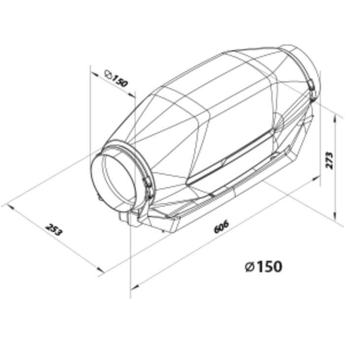 VENTS VENTS Stream & Stream EC - Duct fan