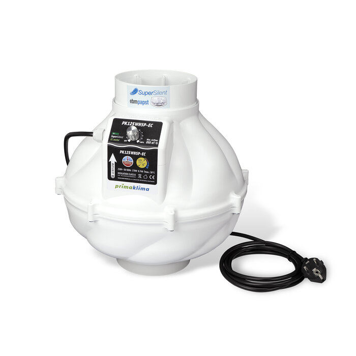 Prima Klima Prima Klima PK125 WHISPERBLOWER - Tube fan