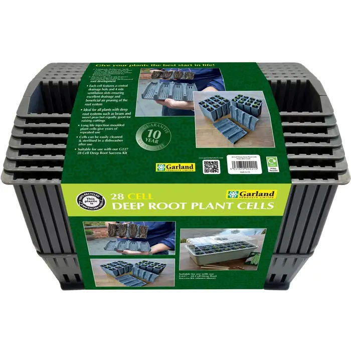 Garland Cell Deep Root Plant Cells – Ideal for Effective Growth Support and Transplanting in Horticulture