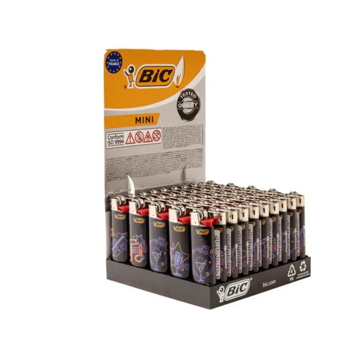 BIC BIC Display Maxi Masks 50 Pcs- Lighters