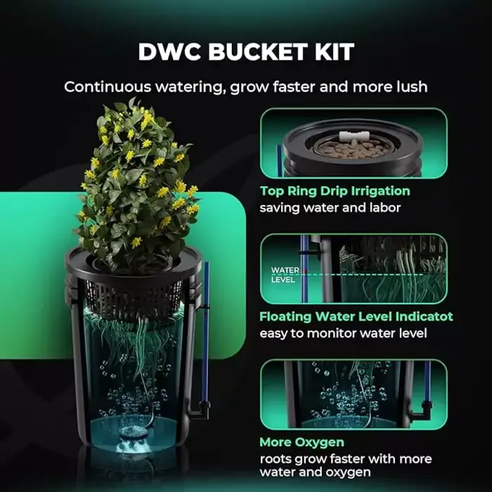 Mars Hydro Mars Hydro DWC-2PC-SET - Irrigation Set