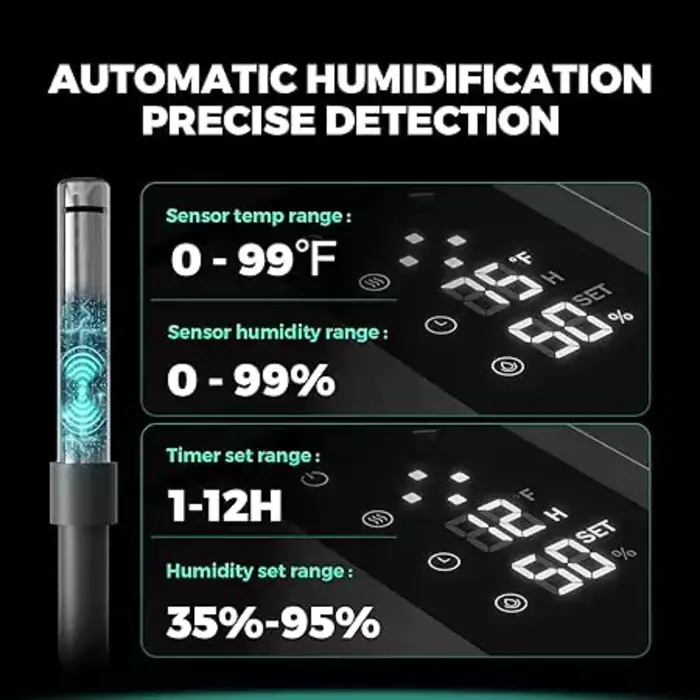 Mars Hydro Mars Hydro Ultrasonic Cool Mist - Luchtbevochtiger
