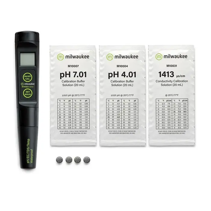 Milwaukee Milwaukee MW803 pH / EC / TDS / Temp COMBO - pH & EC Tester
