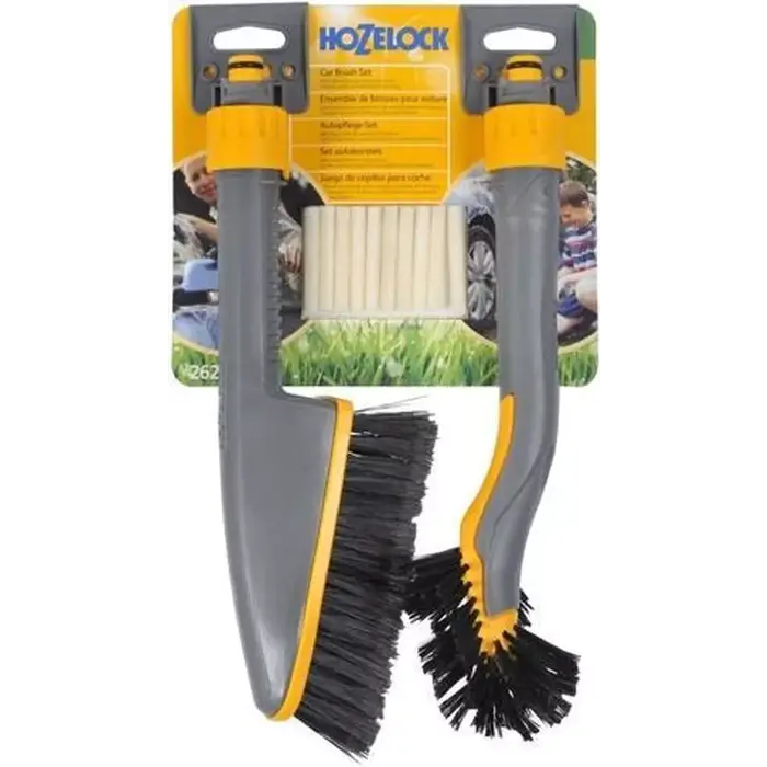 Hozelock Hozelock Twin Pack Autowas & Wielborstel