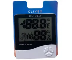 Clivex Clivex Thermohygrometer - Klimaatmeter