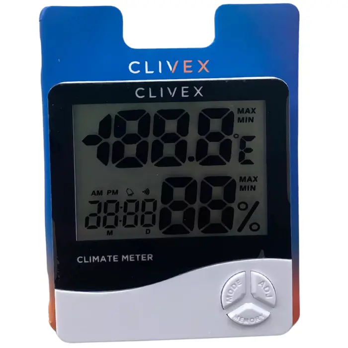 Clivex Clivex Thermohygrometer - Klimaatmeter