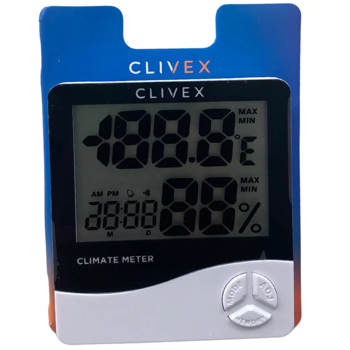 Clivex Clivex Thermohygrometer - Klimaatmeter afbeelding