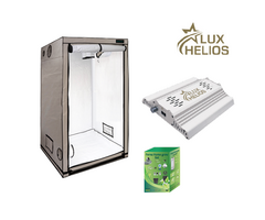 EU EU Home Complete Grow Box - 60x160x160cm + Lux Helios LED 100W