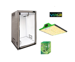 EU Home Complete Grow Box - 60x60x160cm + Vipar LED 100W + P600