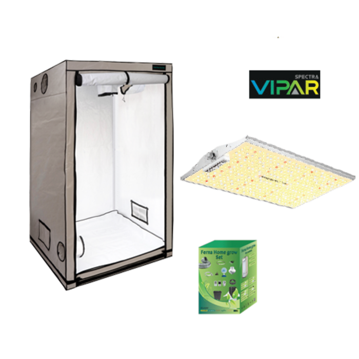 EU Home Complete Grow Box - 80x80x180cm + Vipar LED 220W + XS2000 Pro