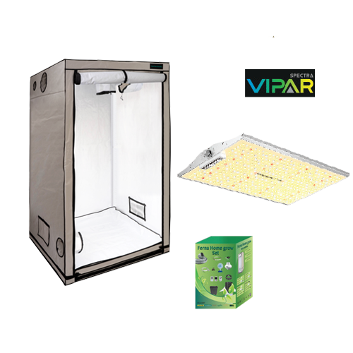 EU Home Complete Grow Box - 80x80x180cm + Vipar LED 220W + XS2000 Pro