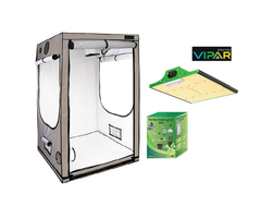 EU Home Complete Grow Box - 100x100x200cm + Vipar LED 100W + P600