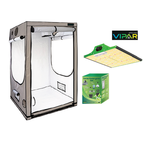 EU EU Home Complete Grow Box 100x100x200cm Vipar LED 100W P600