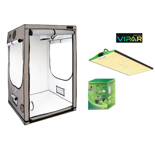 EU Home Complete Grow Box - 100x100x200cm + Vipar LED 250W + P2000