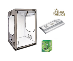 EU EU Home Complete Grow Box - 120x120x200cm + Lux Helios LED 200W
