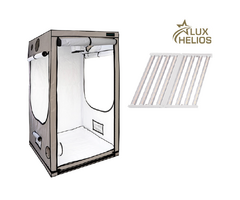 EU Home Complete Grow Box - 120x120x200cm + Lux Helios LED 1000W