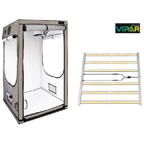 EU Home Complete Grow Box - 100x100x200cm + Vipar LED 500W + K5000