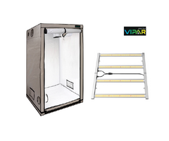 EU EU Home Complete Grow Box - 100x100x200cm + Vipar LED 320W + K3000