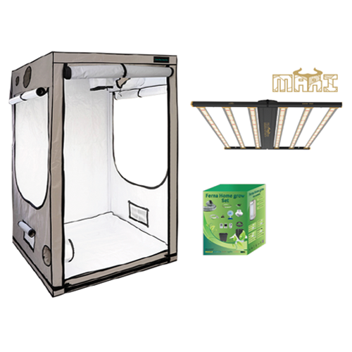 EU Home Complete Grow Box - 100x100x200cm + Mari LED 680W 2.9 μmol afbeelding