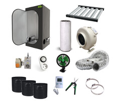 EU Complete Grow Box - 120x120x200cm + King LED 360W LED V4
