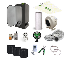 EU EU Complete Grow Box - 120x120x200cm + Quantumboard LED 320W LED V4
