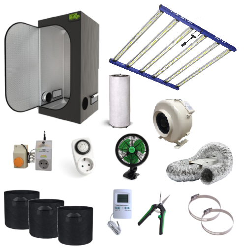 EU EU Complete Grow Box – 150x150x200cm + 660W LED HPS Killer