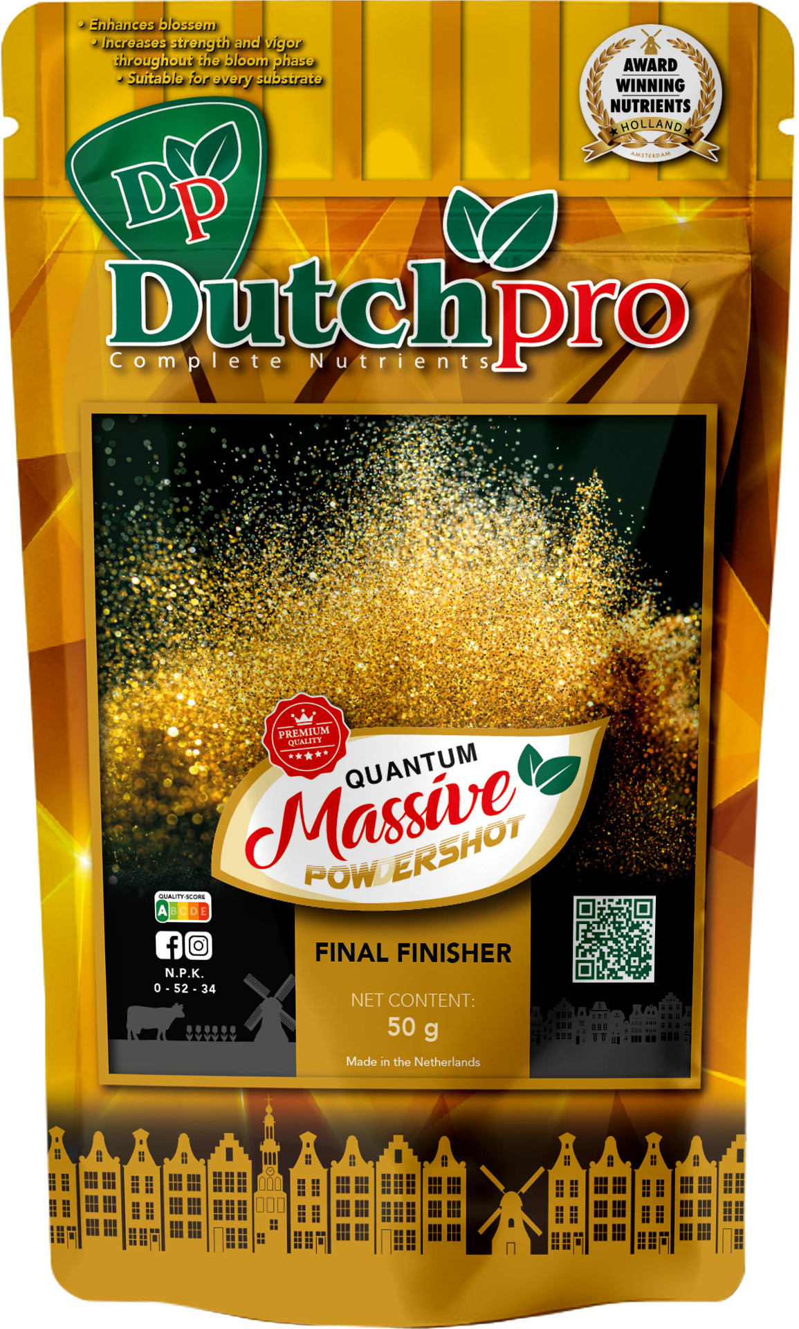 Dutch Pro Dutch Pro Quantum Massive Powdershot Plantenvoeding