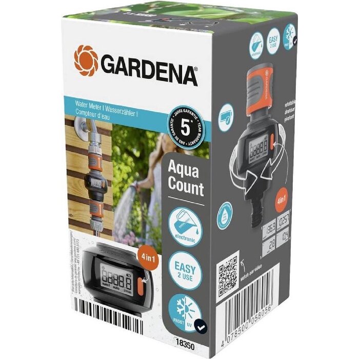 Gardena Gardena AquaCount 4-in-1 - Watermeter