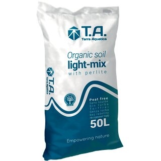 Terra Aquatica (T.A) ~ GHE Terra Aquatica Organic Soil Light-Mix - Potgrond