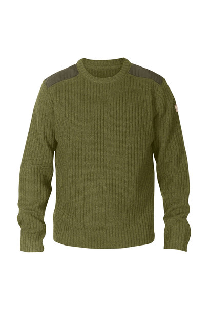 Baddery Jager fleece trui heren: hert - jachttrui mannen - fleece trui kleding accessoires, legergroen, XL