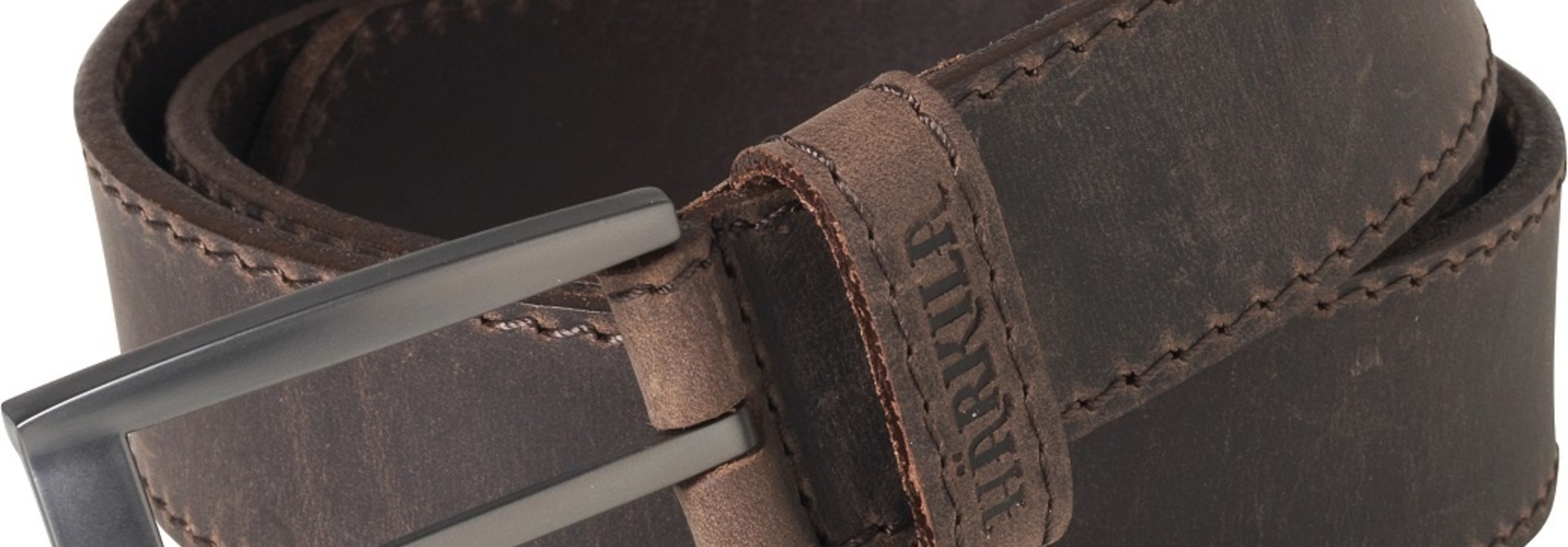 Härkila Arvak Leather Belt Deep Brown