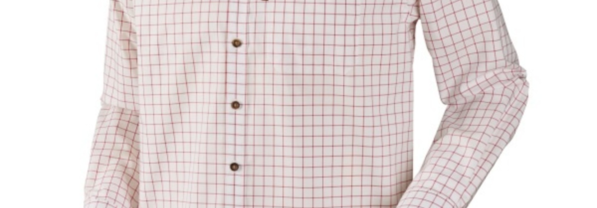 Härkila Stenstorp Shirt Bright Port Check Button-Under