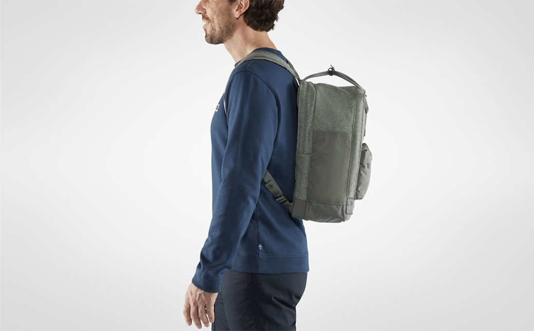 Fjällräven Kånken Re-Wool Laptop 15" Granite Grey-8