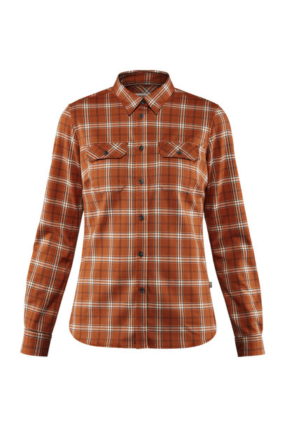 Fjällräven Fjällglim Stretch Shirt LS W Autumn Leaf