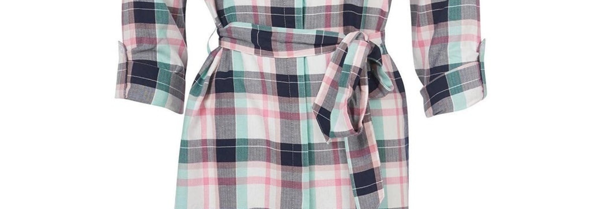 Barbour Padstow Dress Cloud Check