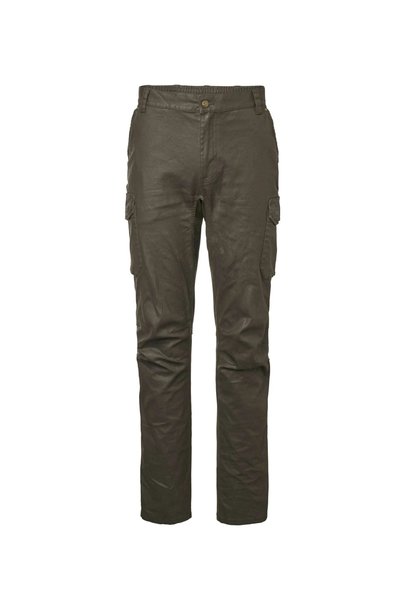 Chevalier Vintage Pants Men Leather Brown