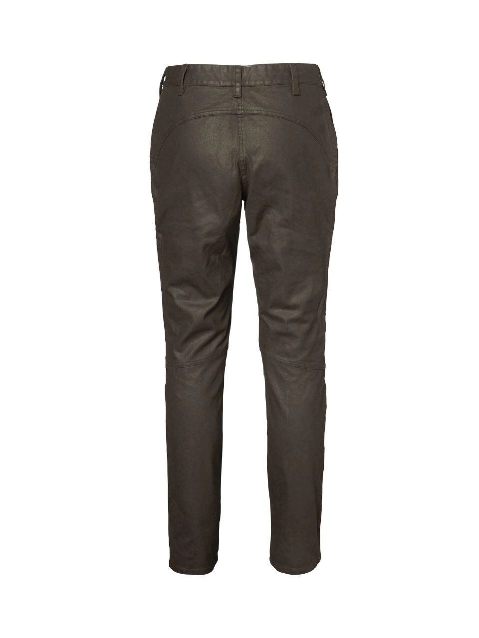 Chevalier Vintage Pants Women Leather Brown-3